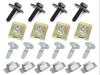 Citroen C5 Ii 04-08 Set Of Clips For Securing The Engine Cover 20 Pcs. Set