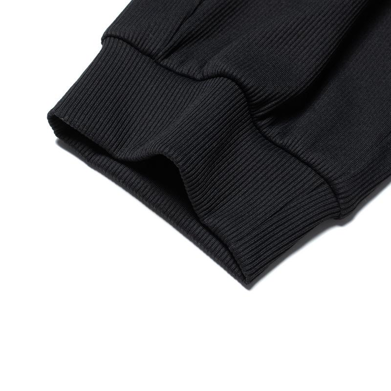 Li-Ning Comfortable Versatile Breathable Casual Knitted Sports Pants Women Bottoms Black AKLT328-1