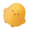 Cute Night Light Yellow Chick Cartoon Warm Light Soft Shell Comfortable Touch Animal Lamp with