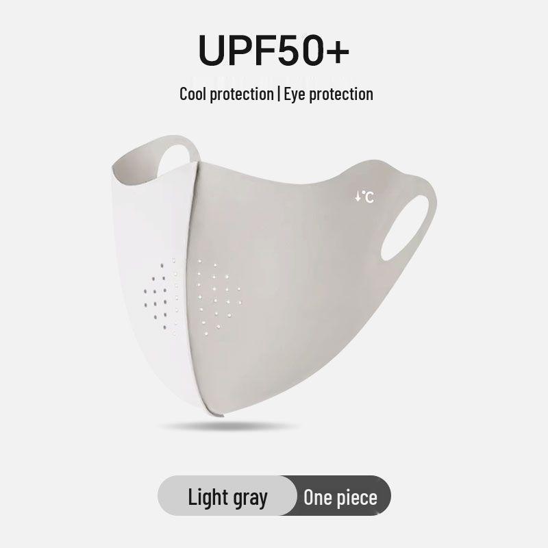 Hyaluronic Acid Ice Silk Ultraviolet-Protection Full Face Mask