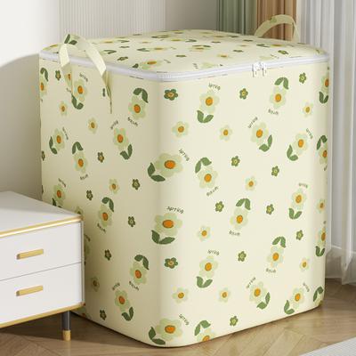 Dustproof Large Capacity Storage Bag Quilt & Clothes Organizer With Zipper And Handles For Closet Foldable Clothes Storage Bag Quilt Organize Cases