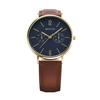 BERING (Bering) Men's & Women's (Unisex) Watch, Japan Exclusive, Navy x Brown Calf Leather & Black Stainless Steel with Two Mesh Straps, Sapphire Crys