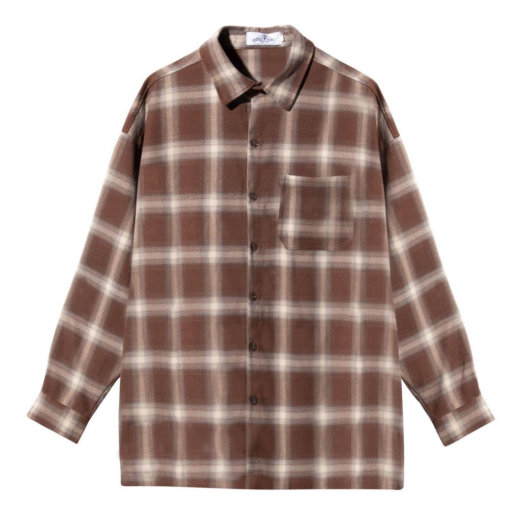 Chicano Classic West Coast Plaid Long Sleeve Button-Down Shirt