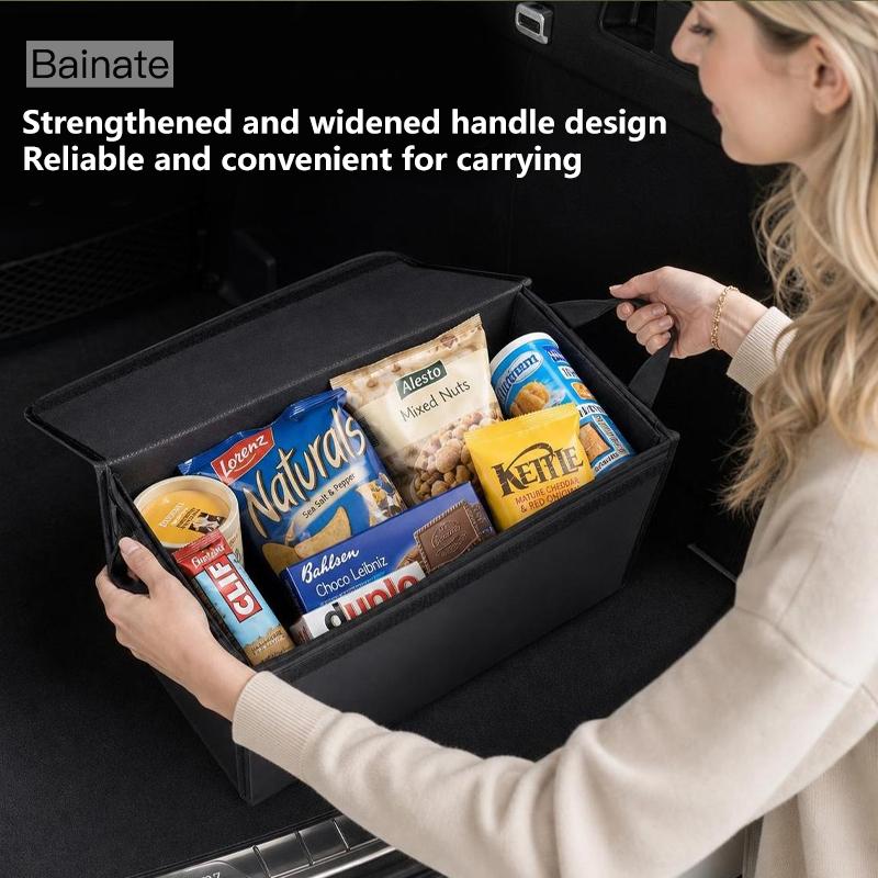 Car Trunk Storage Box, For GEELY GX2 GC2 GC6 Ck BINYUE BOYUE Emgrand EMGRAND PU Pickup, Leather Stowing Tidying Bag Accessories