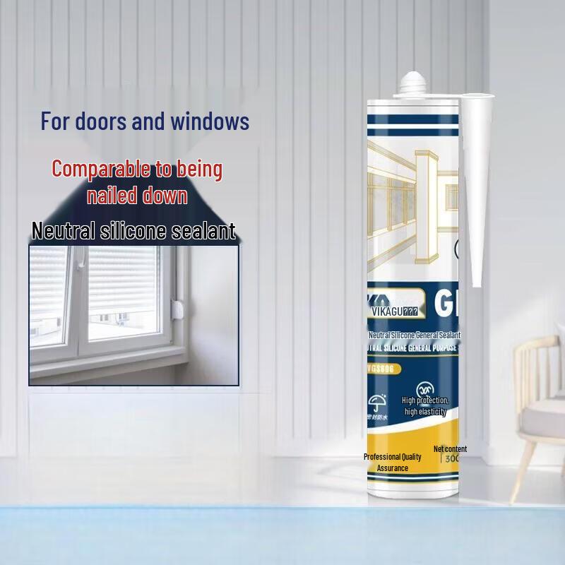 YJHOME Neutral Glass Sealant for Doors & Windows