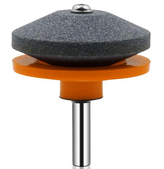 Electric Lawn Mower Sharpener Wear-Resistant Grinding Head Whetstone Sander for Home Garden Tool Maintenance