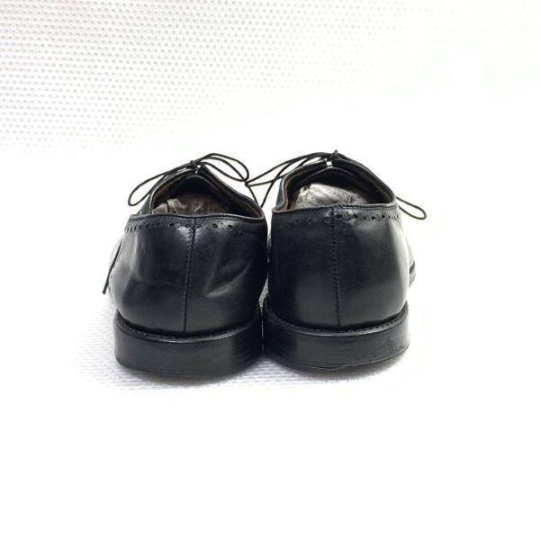 80-tal 90-tal Vintage Allen Edmonds Fairfax Storlek 11.5D 28.5 29.5cm Wholecut Kostymskor Svart(BEGAGNAD)