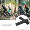   Mountain Bike Handlebar Single Locking Grips   Shock Absorbing Rubber Grips
