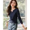 MOHAN YIMEI Women's Casual Long-Sleeve Knit Top