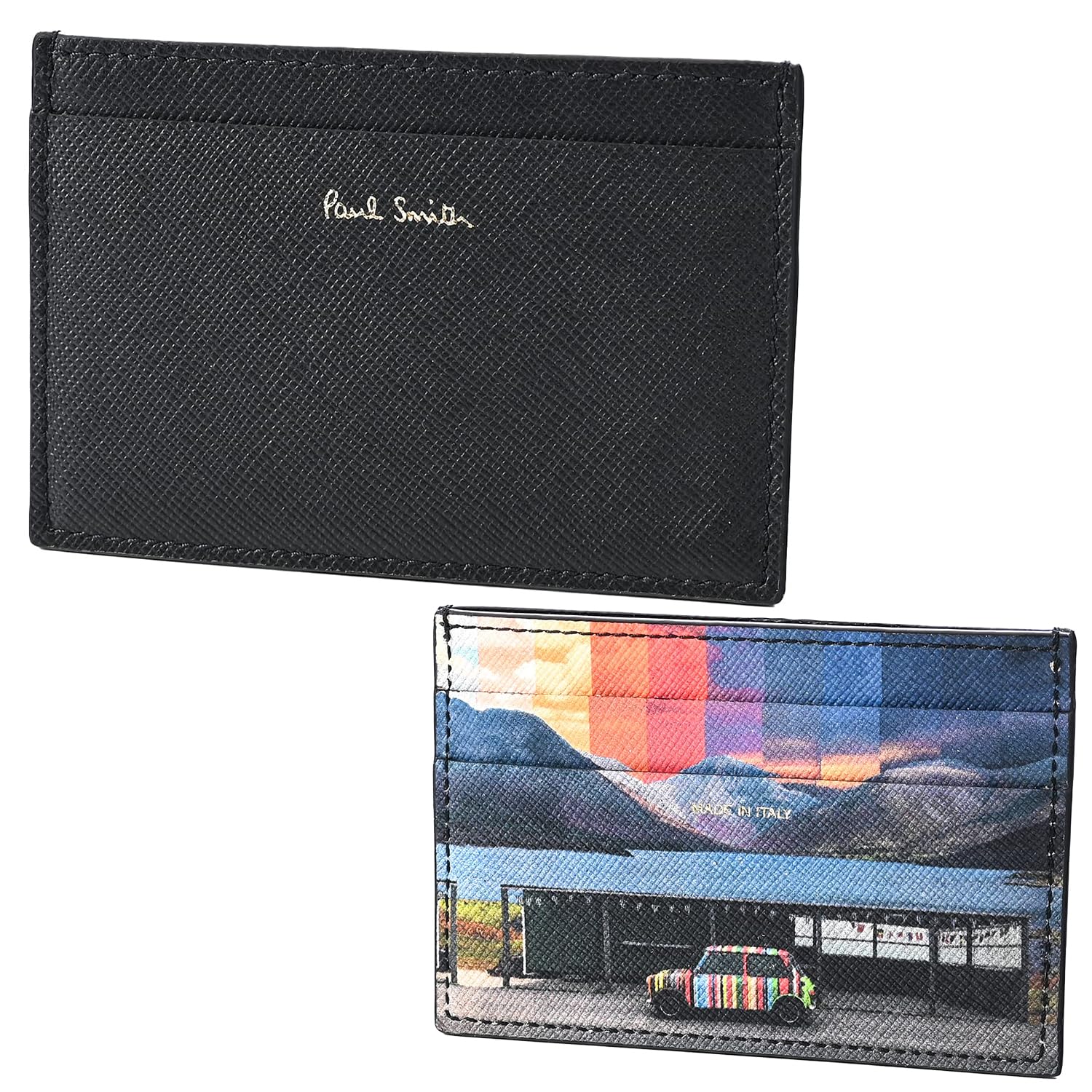 

Paul Smith Card Mini 4768 KMINTI 79 Мужской чехол, Купер, Черный, [Б/У] чёрный