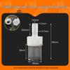 6-Minute Inner Thread Plastic Hose Connector with Water Pump Filter Screen