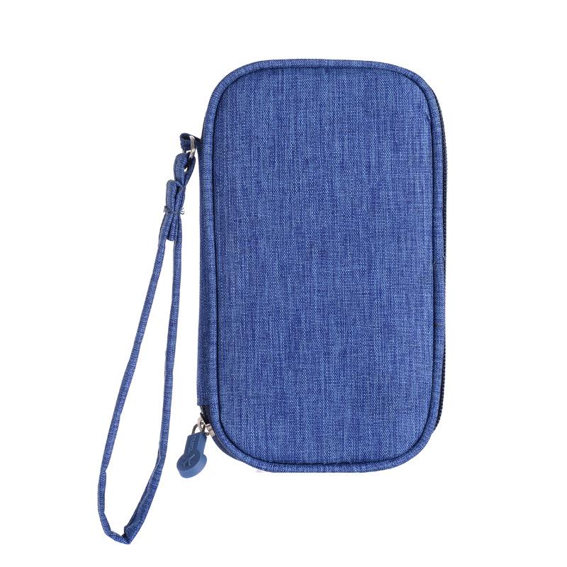 Multifunctional Shockproof Mobile Accessories Bag: Phone, Power Bank, and Cable Storage