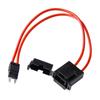 Gaqqee Car modification ACC fuse box Small Medium Micro2 Mini Standard fuse power socket Lossless fuse tap holder 16AWG