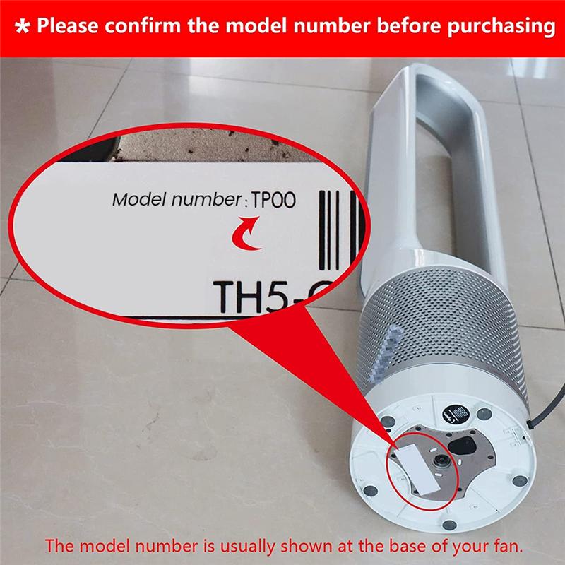 AA58 Replacement Remote Control for Dyson Pure Hot+Cool AM09 Air Purifier Heater and Fan