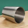 Set of 4 Double Wall Insulated Drinking Cups Stainless Steel Mugs for Outdoor Use Heat Resistant Stackable Coffee Cup