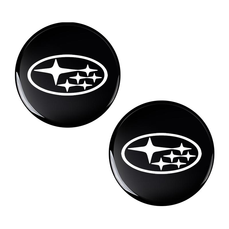 BID3  New 14mm Fob Car Logo Sticker for Car Remote Control Key For Subaru Forester SG5 SH SJ Impreza XV Legacy Outback WRX STI GC8
