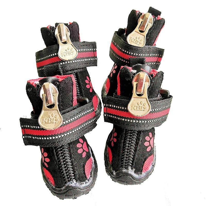 Vanntette Små Store Hund Golden Retriever Støvler Vinter Varm Margin Mullabrador 8 Størrelser Store Kjæledyrsko Sklisikre Slitesterke