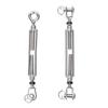 Stainless Steel Eye Bolt & Turnbuckle Tensioner (304 CU/UU Type) for Rope Tightening