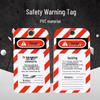 CNMF Lockout Safety Tag