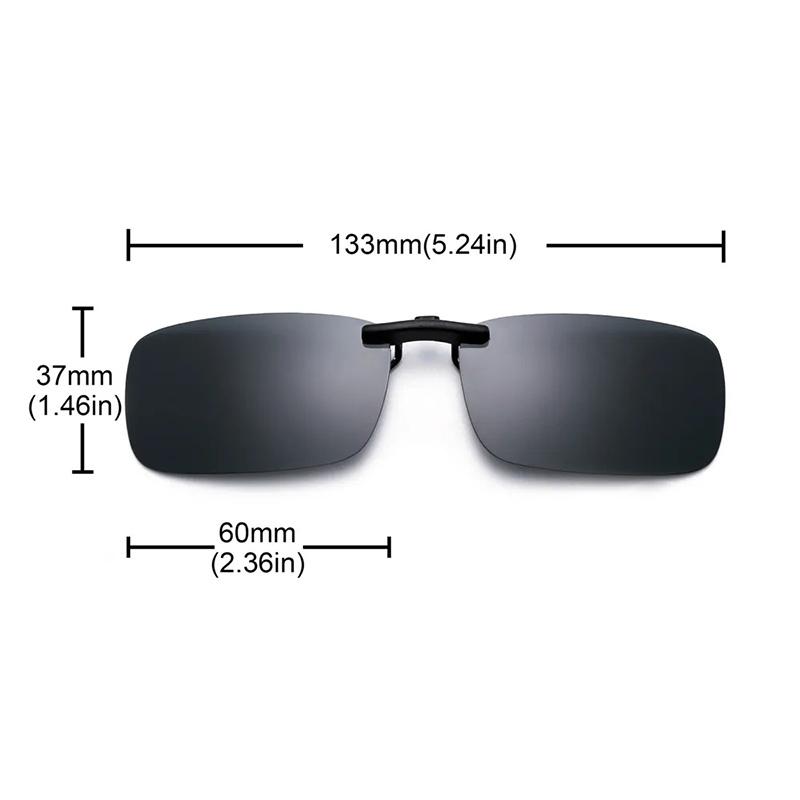 Qualité Qualité May Flower Lunettes de Soleil Rectangulaires Sans Monture à Clip Léger Lunettes Homme Femme Protection UV400