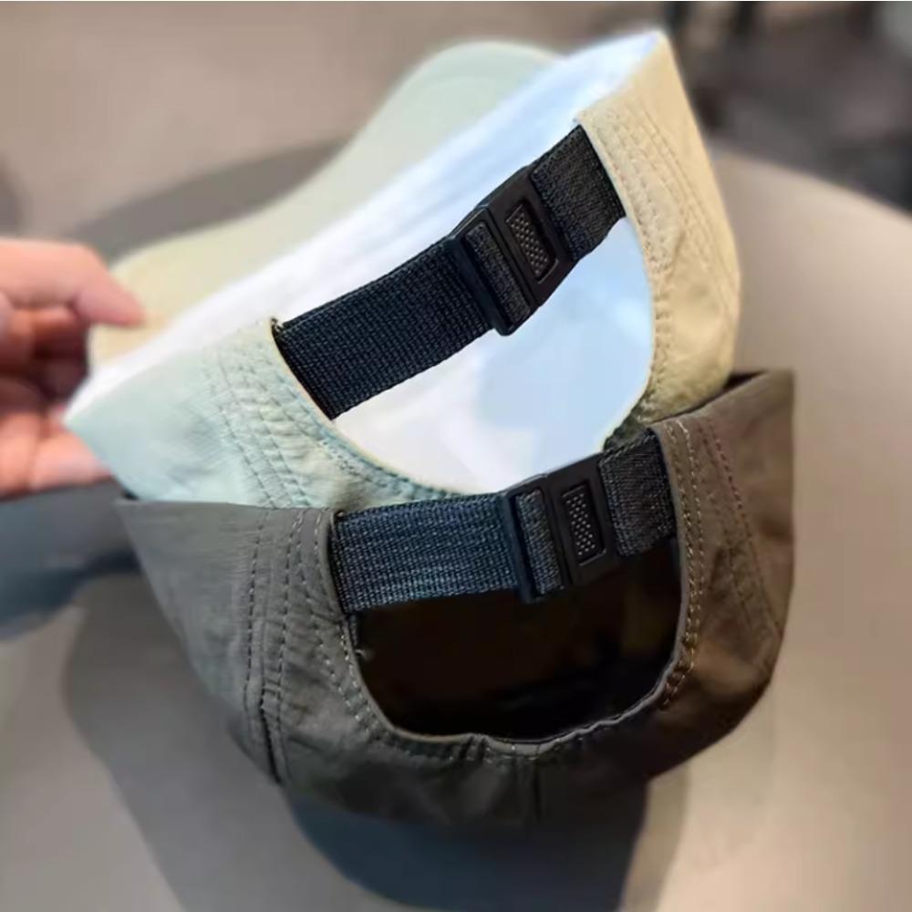 Solid Color Baseball Cap Nylon Mesh With Embroidered Letters For Men Women Outdoor Sports Running Cycling Fashion Wear