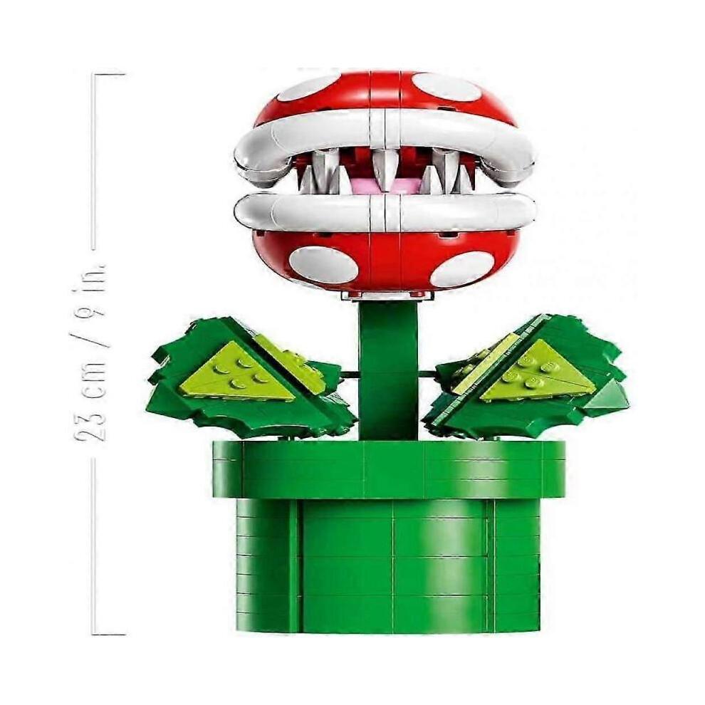 Super Mario Piranha Plant Collectible Figure - Build & Display for Adults & Teens - Perfect Gamer Gift