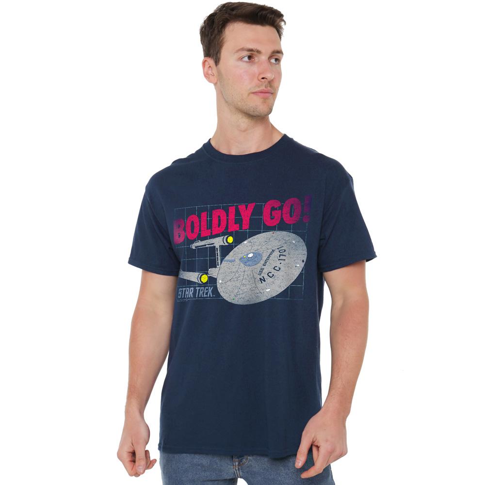 STAR TREK Pánské tričko Boldly Go