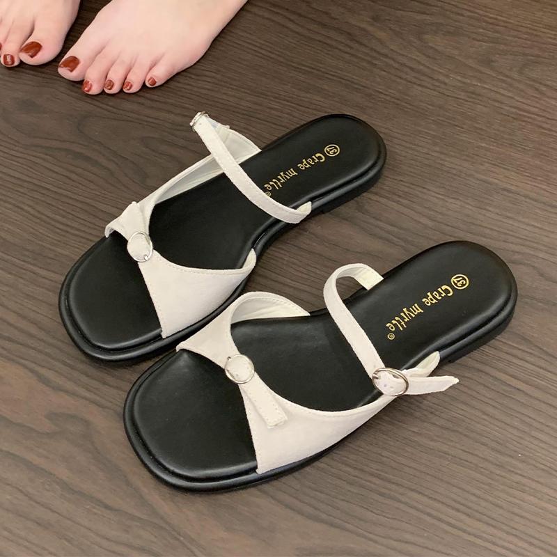 Fashion Women's Slippers Flats Casual Shoes Fashion Designer Sandals Woman Walking Slides 2025 New Beach Flip Flops Cozy Zapatos Mujer