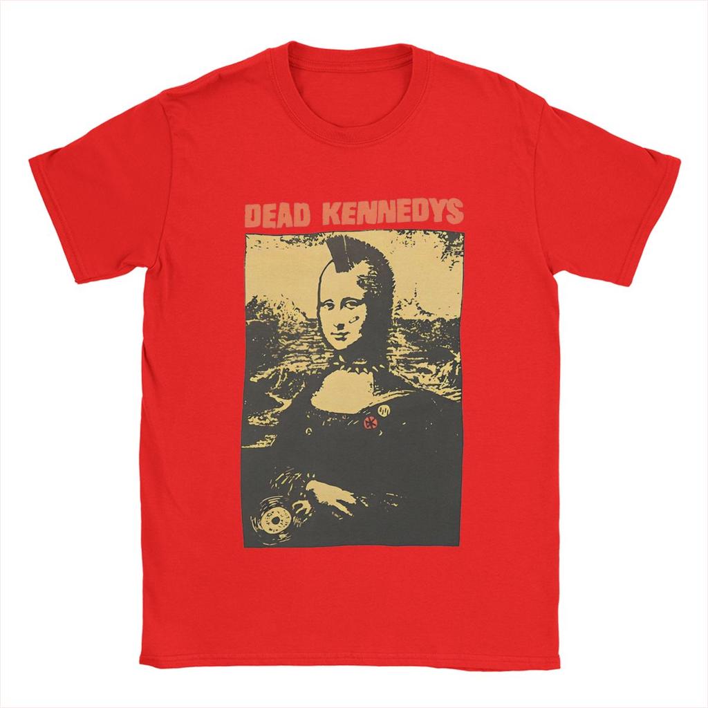 Men's Dead Kennedys T Shirts Pure Cotton Clothes Vintage Short Sleeve O Neck Tee Shirt Plus Size T-Shirt