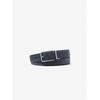 Michael Kors Reversible Logo Leather Belt Mk Signature 36f1lbly9b2068 Admiral Pale Blue