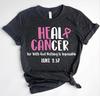 Breast Cancer Awareness Shirt Pink Ribbon Support Tee Survivor Gift E-248