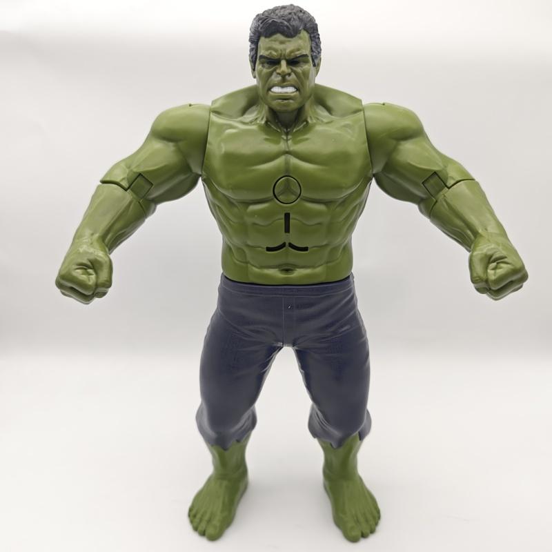 30Cm Avengers Hulk Action Figure Articulated Joints Sound Effects Collectible Model Toy Desktop Decor Fans Birthday Gifts