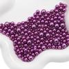 200Pcs No Hole 3-8mm Colorful ABS Round Imitation Pearl Beads for DIY Jewelry Craft Making Home Decoration Art Faux Pearls for Vase Fillers