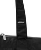 Covernat Woman Clover Heart Glossy Cylindrical Bag Black