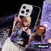 HSR Serval White Translucent MagSafe Mobile Phone Case for iPhone 17 16 15 14 13 12 11 X XR XS Air Pro Max Plus Cover