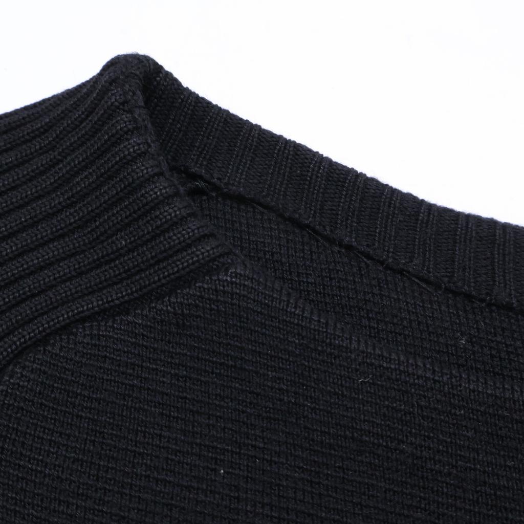 DRAWER Black knit dress dress 2 blackUsed