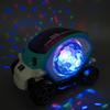 Children's Light Toy Car Model Electric Universal Rotating Colorful Music Cartoon Car Toy