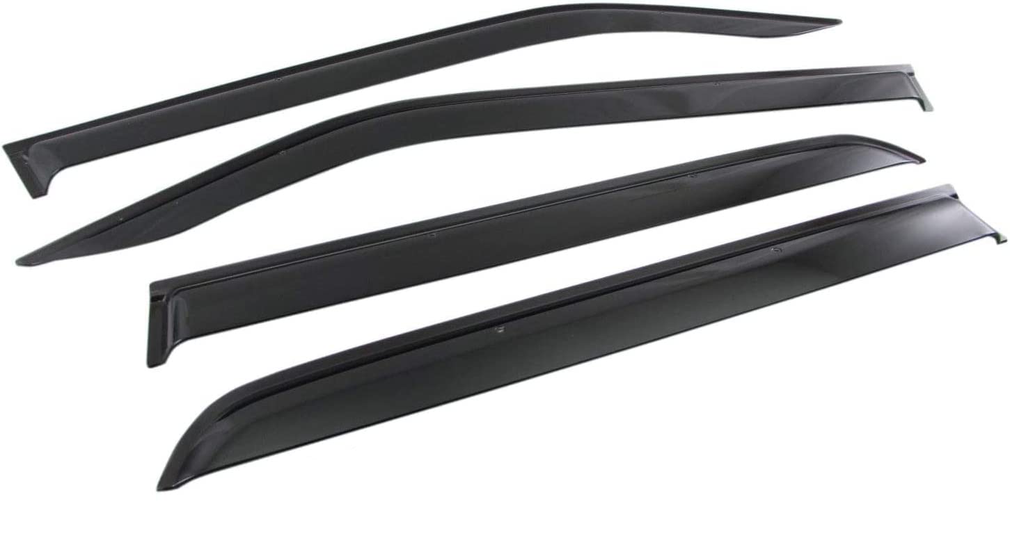 

BRIGHTZ Wagon R Stingray MH34S MH44S Side Door Visors with Hardware Compatible with MH and 44 Wagon R Stingrays [INJ-V-122] MH34, MH44, H34, H44, 34,