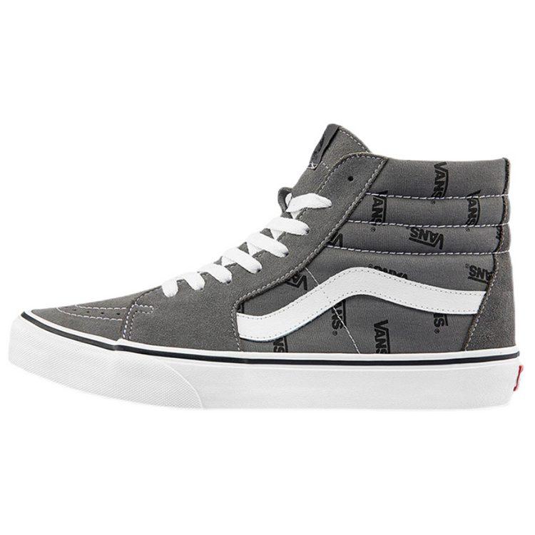 Vans Unisex SK8 High Top Sneakers Grey Gray VN0A5KRH90M