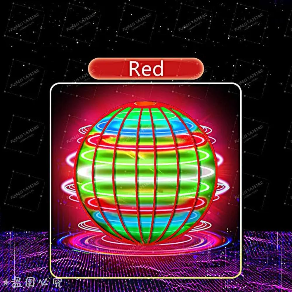 Hand Controlled Flying Ball for Children 360° Rotating Suspension Cosmic Globe with Color LED, Suitable for Indoor & Outdoor Toy