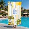 Amalfi Coast Italian Microfiber Beach Towel Sand Free Pool Towels Quick Dry Super Absorbent Swim Blanket