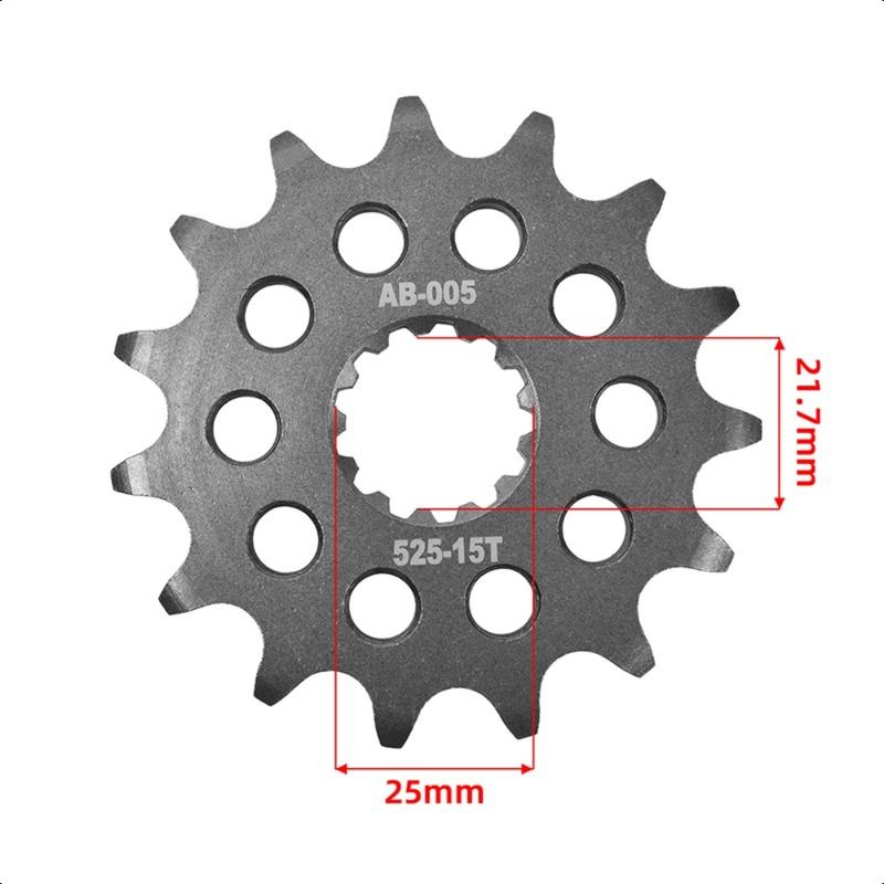 525 15T 16T 17T Front Sprocket Gear Staring Wheel Cam For Suzuki Road DL650 V Strom DL650A V-Strom X VStrom ABS 2004- DL 650
