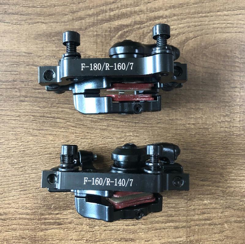 

Aluminum Alloy Bicycle Disc Brake Kit Mechanical Line Pulling Disc Brakes Bike Braking System Front Rear Calipe Bike Accessories one size