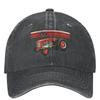 Cappellino da Baseball Lavato con Logo Agricolo Trattore Massey Ferguson Stile Street Hip Hop Cappellini da Papà Estivo Unisex Unisex Snapback da Palestra