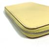 HERMES Azap Long Silk-In Zip Around Long Wallet Leather yellow/Green