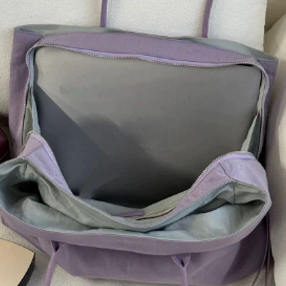 High Quality Casual Tote Bag Trendy Nylon Shoulder Bag Large Capacity Waterproof Handbag