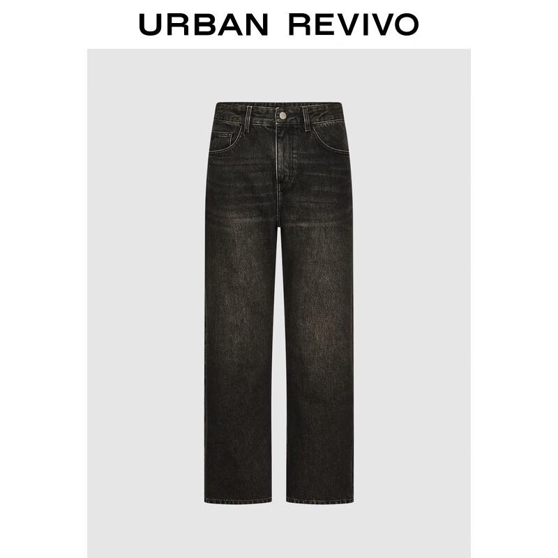

UR Men s Retro Washed Straight-Leg Denim Jeans 30