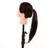 1Pc 60cm Hair Hairdressing Practicing Model Mannequin Dummy Head With Clamp Red