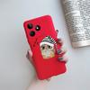 For Funda Realme Note 50 Case RMX3834 Cute Love Heart Silicone Soft Phone Case For Realme Note 50 Back Cover Note50 6.74" Coque