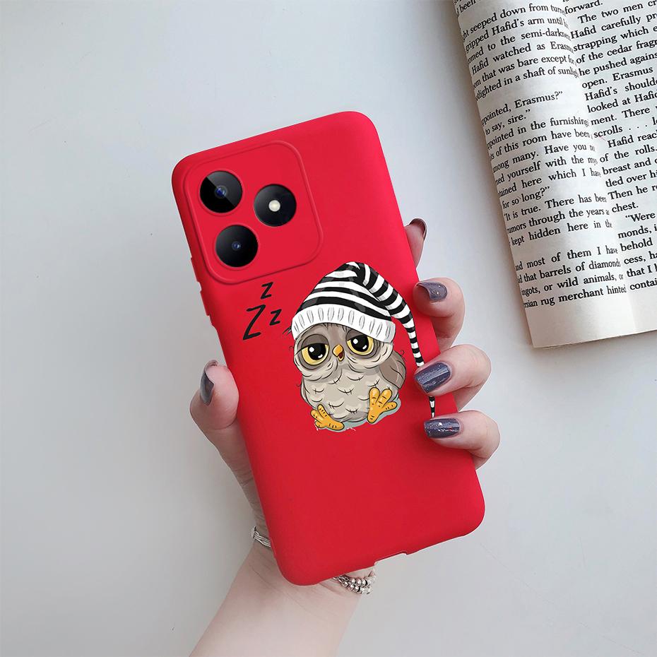 For Funda Realme Note 50 Case RMX3834 Cute Love Heart Silicone Soft Phone Case For Realme Note 50 Back Cover Note50 6.74" Coque